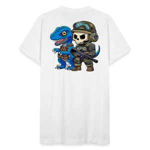 Blue Reaper T-Shirt - white