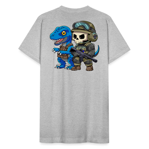 Blue Reaper T-Shirt - heather gray