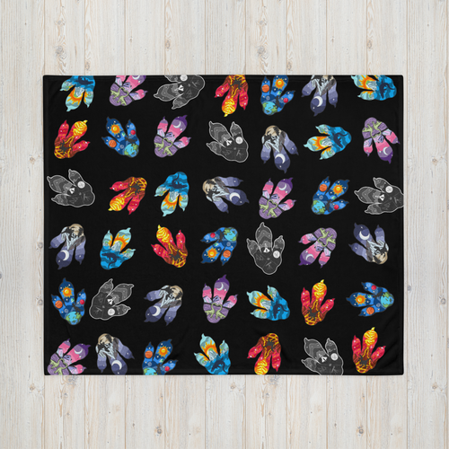 Paws - Throw Blanket
