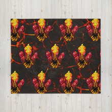 Load image into Gallery viewer, Eruption Paw Throw Blanket