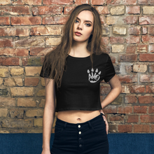 Load image into Gallery viewer, AMO AK Logo - Women’s Crop Tee