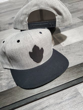 Load image into Gallery viewer, Snap Back Midnight Leather logo