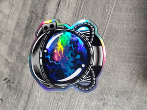 Dragon's Head Nebula Holographic Sticker