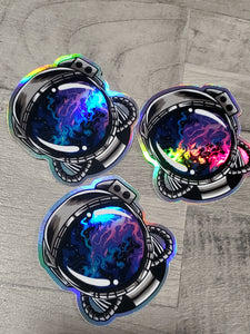 Dragon's Head Nebula Holographic Sticker