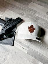 Load image into Gallery viewer, Curved Flex Fit [Tan Leather Logo]