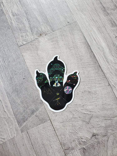 Logo Paw Prismatic Sticker