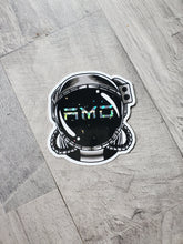 Load image into Gallery viewer, AMO Astronaut Helmet Prismatic Sticker