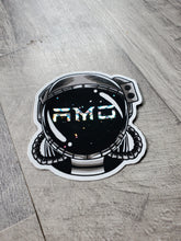 Load image into Gallery viewer, AMO Astronaut Helmet Prismatic Sticker