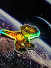 Load image into Gallery viewer, Baby T-REX - Holographic Sticker