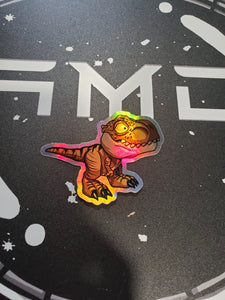 Baby T-REX - Holographic Sticker