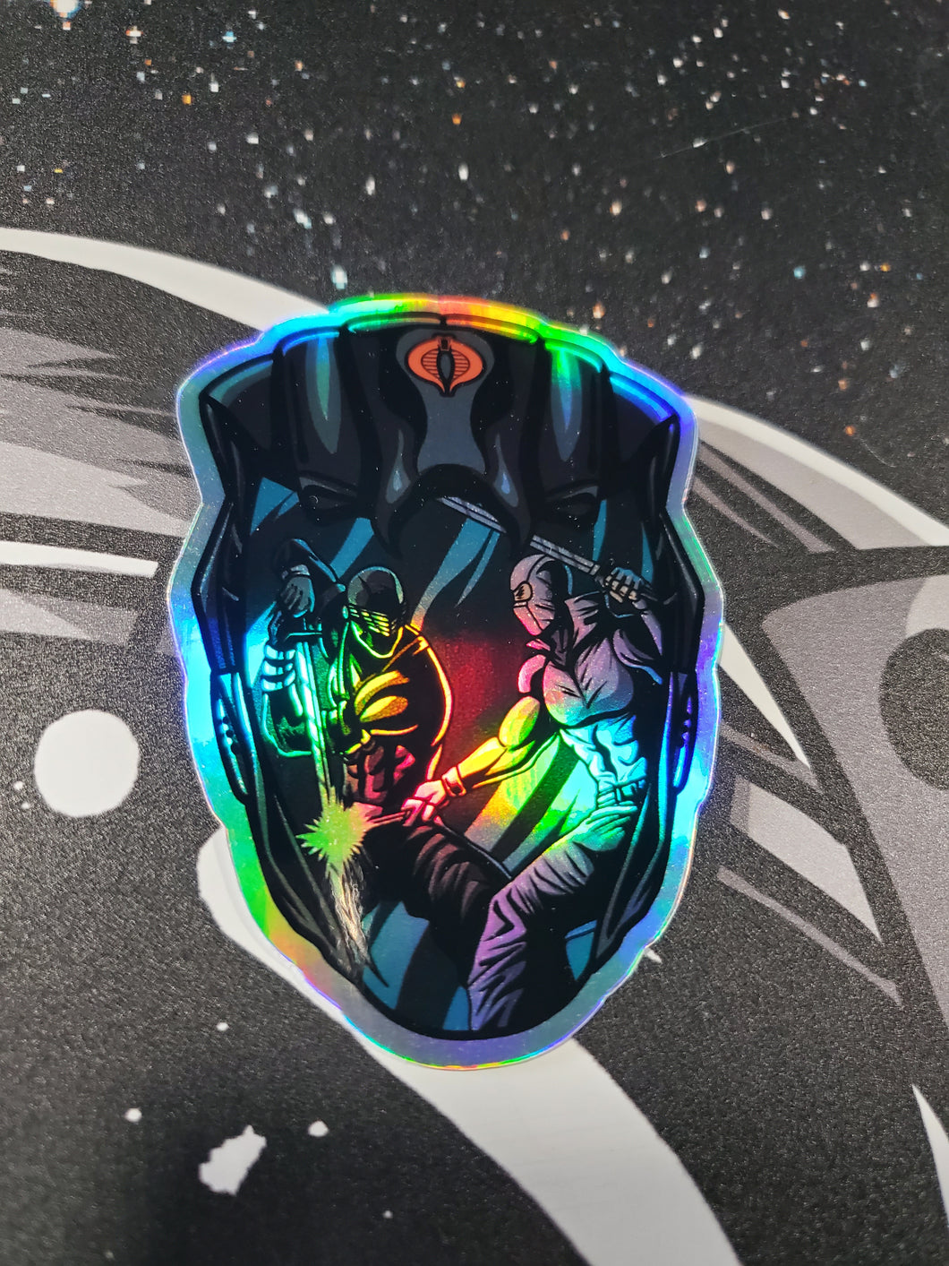 SS vs SE Tribute Sticker [ Holo ]