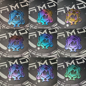 Thin Astro Helmet Inspiration Breacher [ .125 ] [ Ti ] [ Grade5] [Anodized]