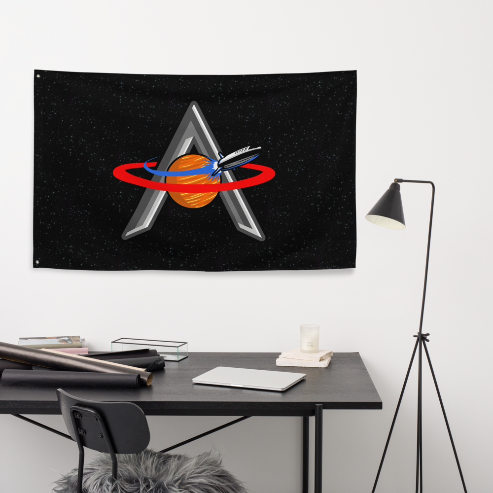 Aerospace Logo Flag