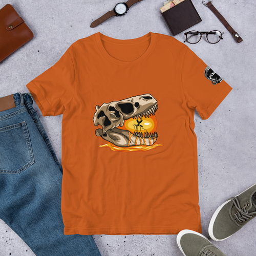 Amber Skull - T-Shirt