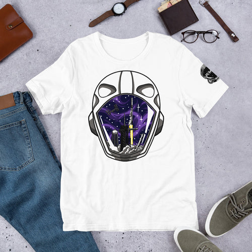 Purple SpaceX Crew Dragon Tribute - T-Shirt