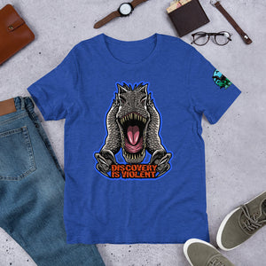 Discovery is Violent (Blue) Indominus Rex - T-Shirt