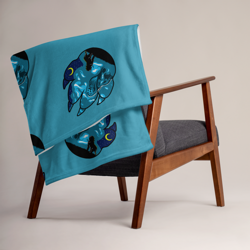 LK Tribute Paw - Throw Blanket