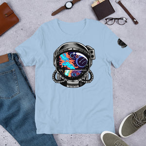Cosmic Ocean Helmet - T-Shirt