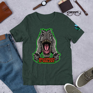 Discovery Is Violent  (Green) Indominus Rex - T-Shirt