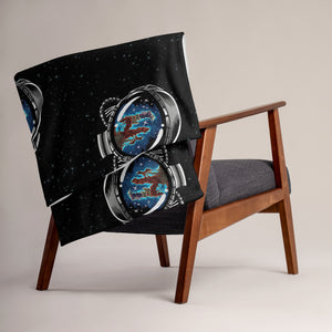 Pillars of Creation Throw Blanket