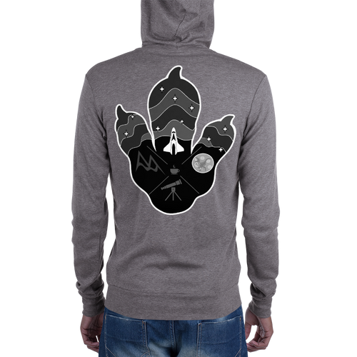 Stomped - zip hoodie