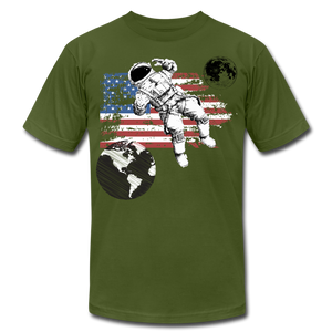 Space'd Out - T-shirt - olive