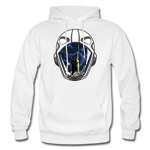 SpaceX Crew Dragon Tribute - Heavy Blend Hoodie - white