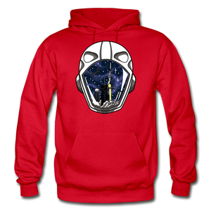 SpaceX Crew Dragon Tribute - Heavy Blend Hoodie - red