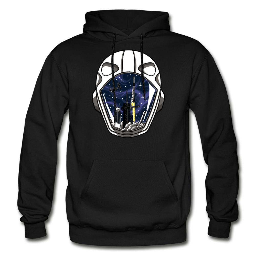 SpaceX Crew Dragon Tribute - Heavy Blend Hoodie - black
