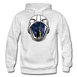 SpaceX Crew Dragon Tribute - Heavy Blend Hoodie - light heather gray