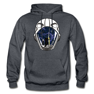 SpaceX Crew Dragon Tribute - Heavy Blend Hoodie - charcoal gray