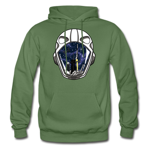 SpaceX Crew Dragon Tribute - Heavy Blend Hoodie - military green