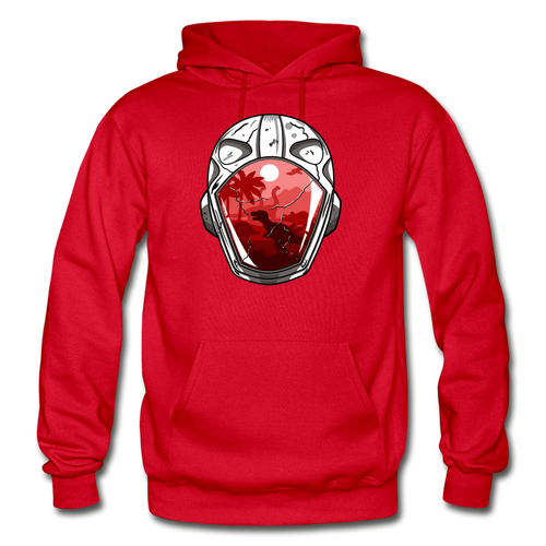 Time Travelers - Heavy Blend Hoodie - red