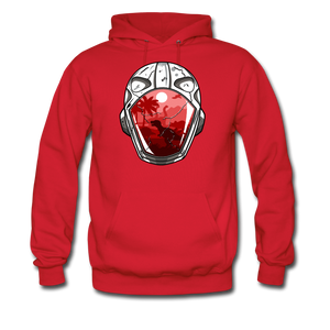 Time Travelers - Midweight Hoodie - red