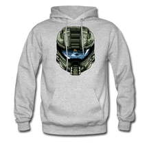 Load image into Gallery viewer, HMC Tribute Helmet - Midweight Hoodie - heather gray