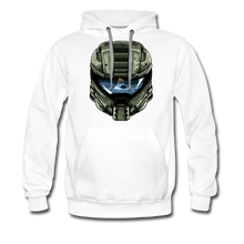 Load image into Gallery viewer, HMC Tribute Helmet - Midweight Hoodie - white