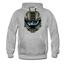 Load image into Gallery viewer, HMC Tribute Helmet - Midweight Hoodie - heather gray