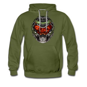 DM Premium Hoodie - olive green