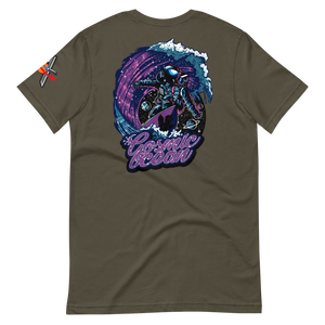 Cosmic Surfer [ Back Print ]T-Shirt